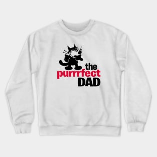 FELIX THE CAT - Purrrfect dad Crewneck Sweatshirt